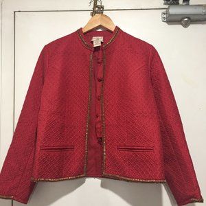 VINTAGE APRIL CORNELL EMBELLISHED JACKET SIZE S
